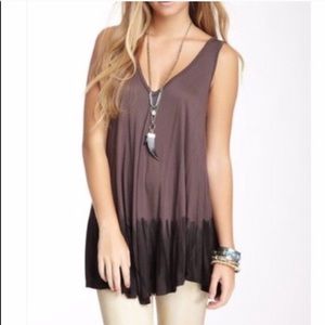 Free People Ombré Flowing Tunic Tank